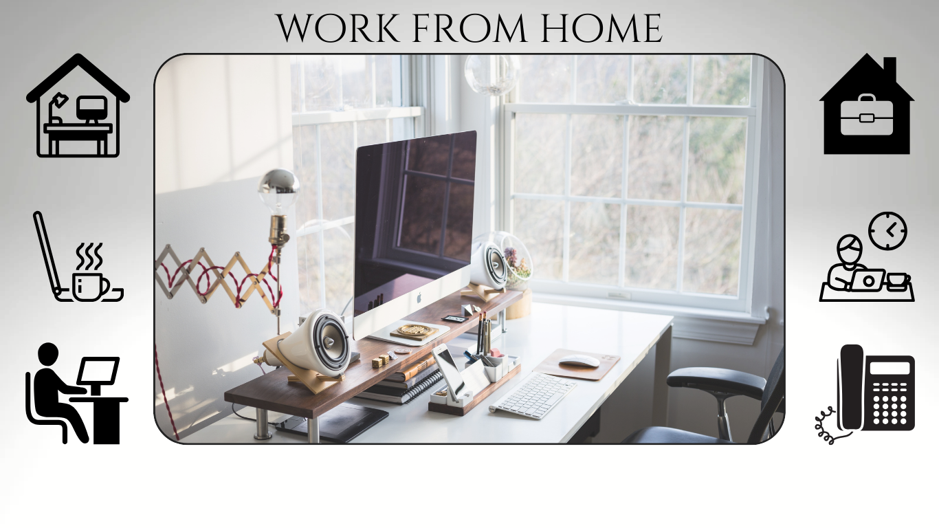 Remote work, home office, freelance